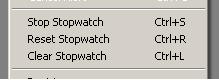 Stopwatch Controls